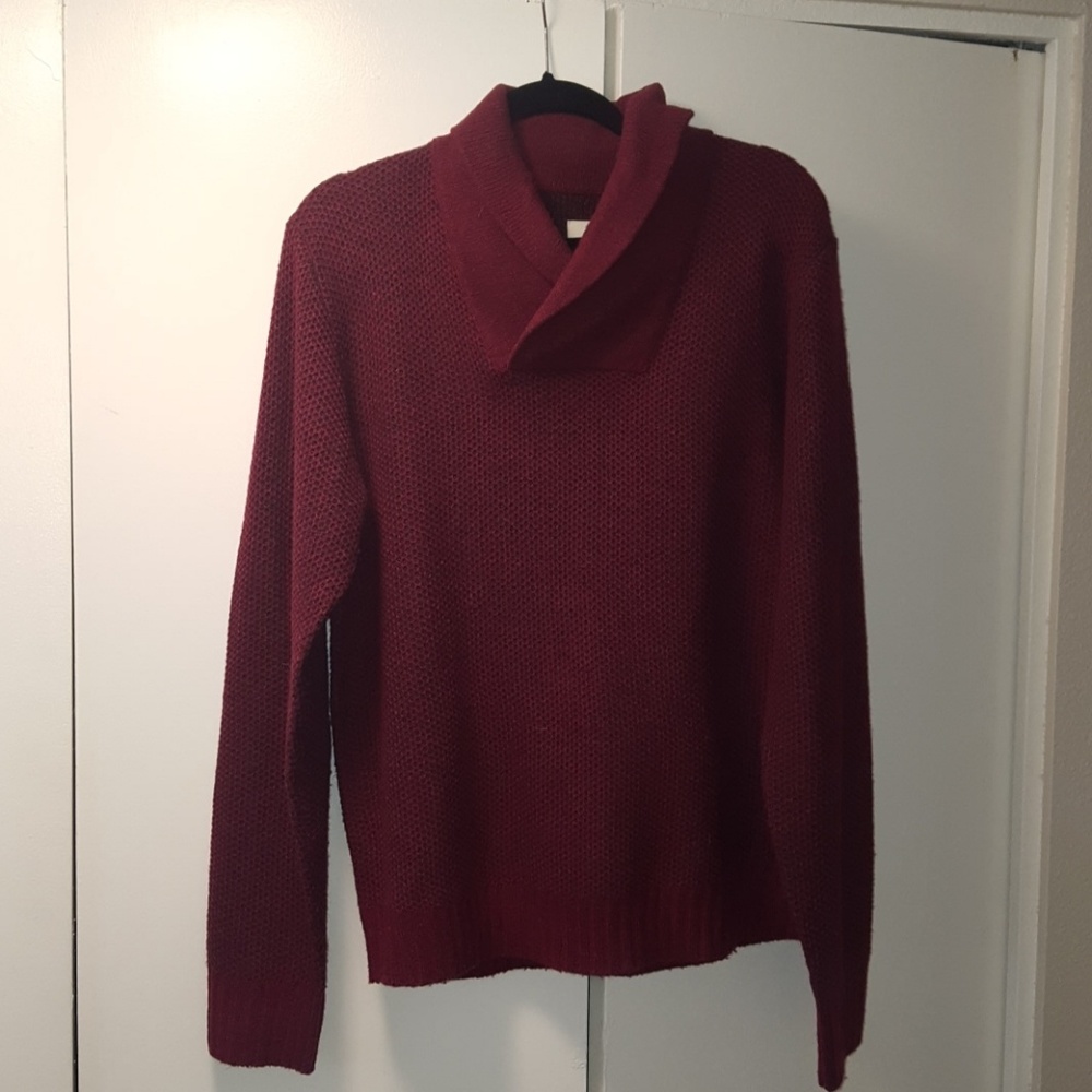 Comfy Berry Red Sweater